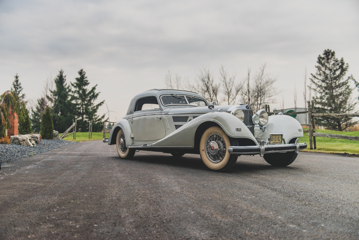 1937 Mercedes-Benz 540 K Coupe by Hebmüller offered at RM Sotheby’s Arizona live auction 2020